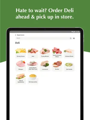 The Fresh Grocer Order Express android App screenshot 1