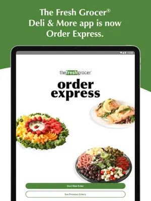 The Fresh Grocer Order Express android App screenshot 3