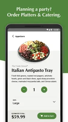 The Fresh Grocer Order Express android App screenshot 6