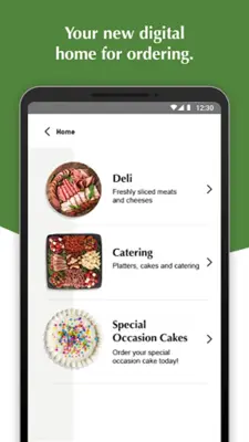 The Fresh Grocer Order Express android App screenshot 8